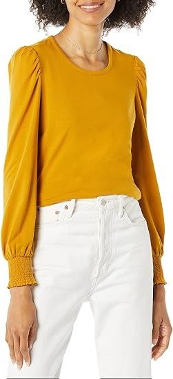 Mustard Long Sleeve Top image 2